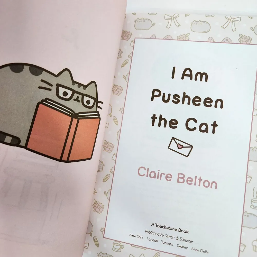 Pusheen Cat‎ Hat & Book